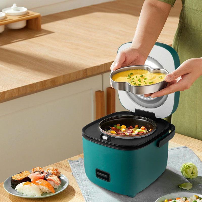 Mini Rice Cooker Multi-function Single Electric Rice Cooker Non-stick  Household Small Cooking Machine