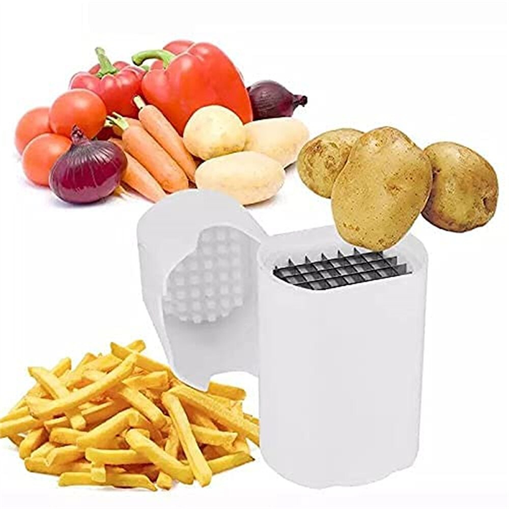 1pcs French Fry Cutter Natural Cut Rapid Slicer Vegetable Potato Tool Food Veggie Dicer Veg Chopper