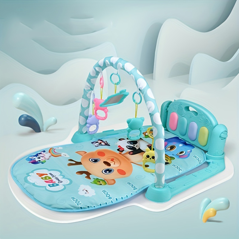 Baby, Newborn, Baby, Music, Light, Pedal Piano, Fitness Stand, Sleeping Mat, Game Blanket, Toy Set