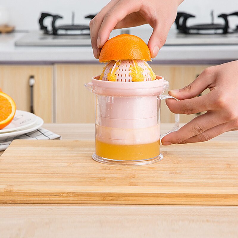 Multifunctional Household Manual Juicer Kitchen Gadget Orange Lemon With Graduated Cup Squeezer