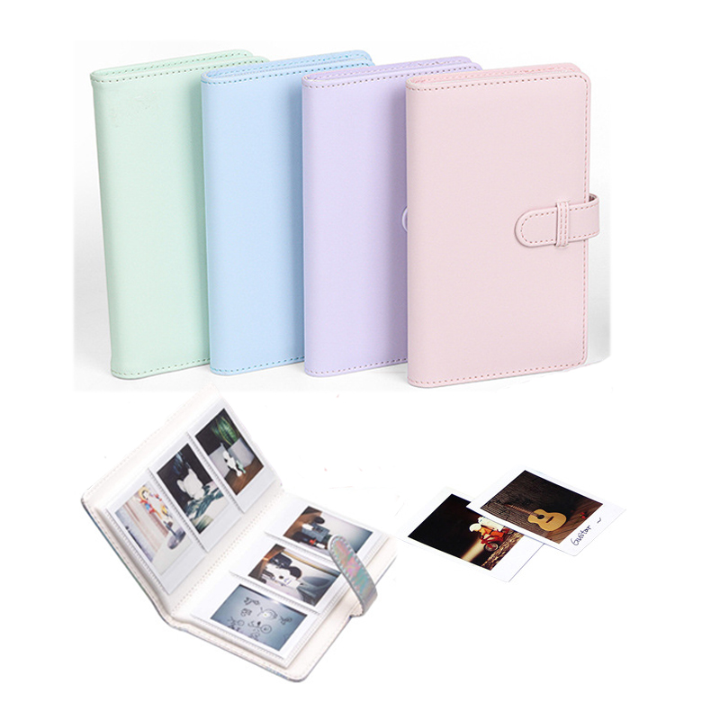 108 Sheets Portable Photo Album for Fujifilm Instax Mini 12 for Collection  Green Pink Ticket Card