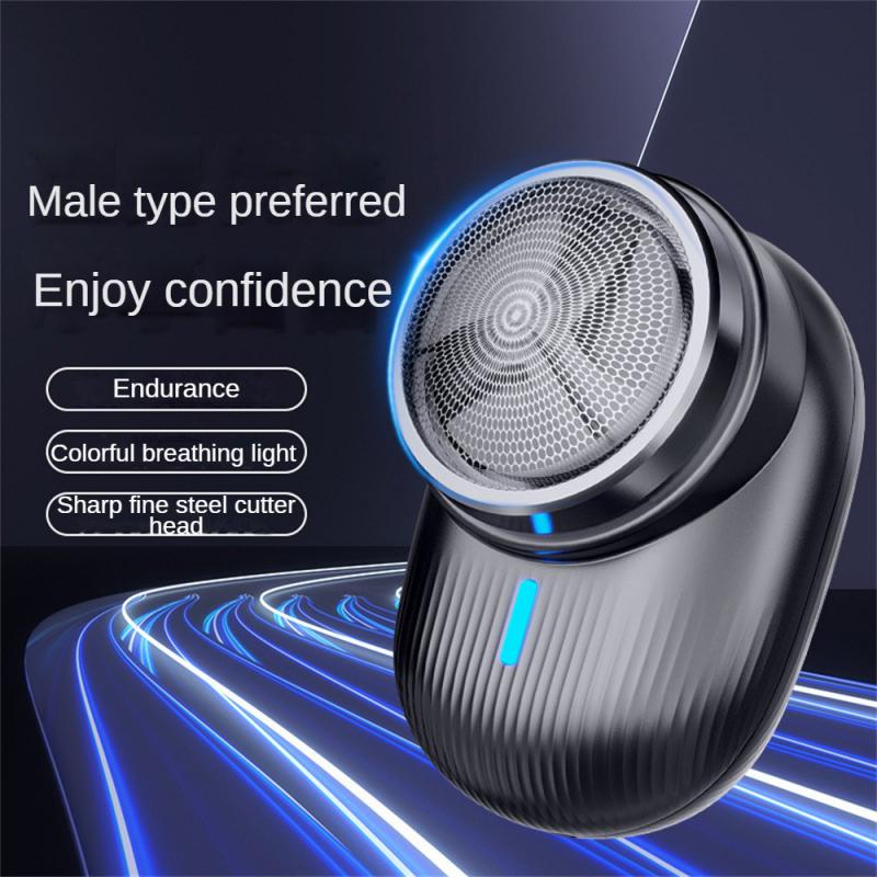 Simple And Elegant 3d Beard Trimmer Wet And Dry Mens Trimmer Rechargeable Razor Professional Hair Clipper Adult Mens Razor