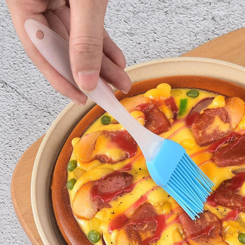 1 Pc Silicone Brush For Baking, Oil And Bbq,kitchen Barbecue Grill Oil Brush Cooking Basting Brush For Cooking