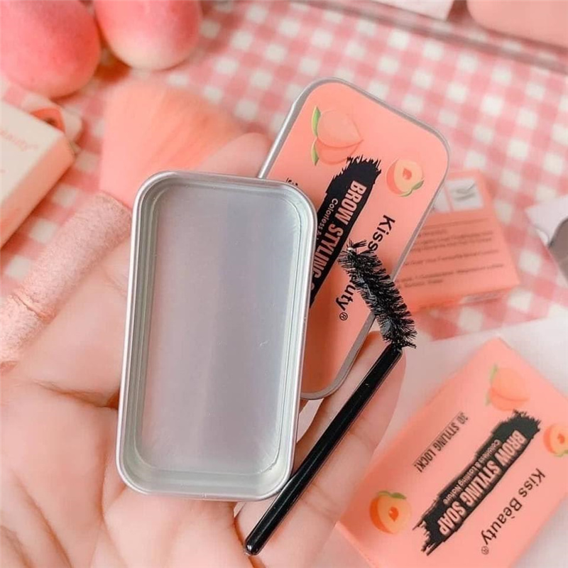 Waterproof 3d Eyebrow Styling Gel Brows Wax Sculpt Soap Long-lasting 3d Feathery Wild Brow Styling Easy To Wear Makeup Eyebrow