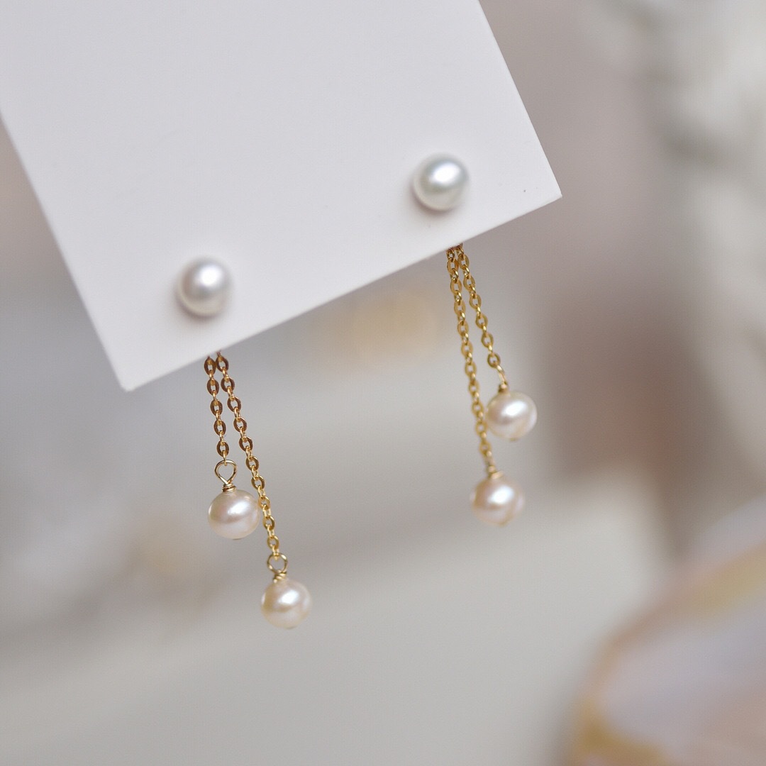 Korean Baroque Shiny Waterdrop Crystal Drop Earrings For Women Girls Fashion Silver Color Pendientes Party Jewelry