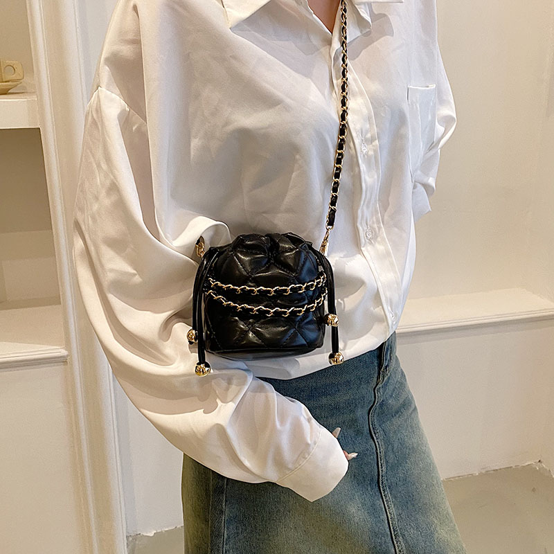 Fashion Mini Bucket Crossbody Bags For Women Luxury Designer Shoulder Messenger Bags Female Chains Purses And Handbags Ladies