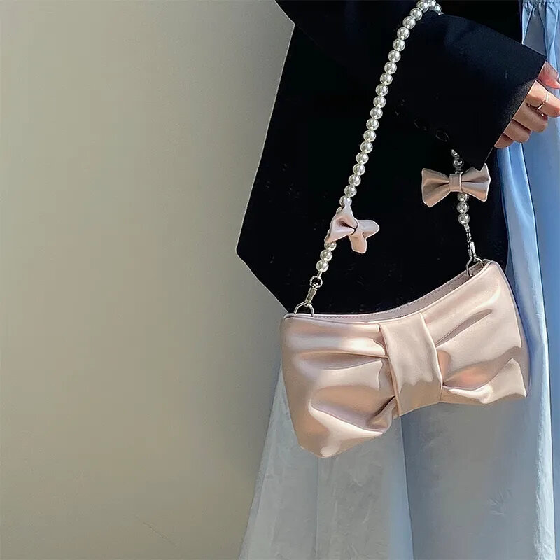 Y2k Denim Shoulder Bag Fashion Vintage Underarm Bag Womens Trendy