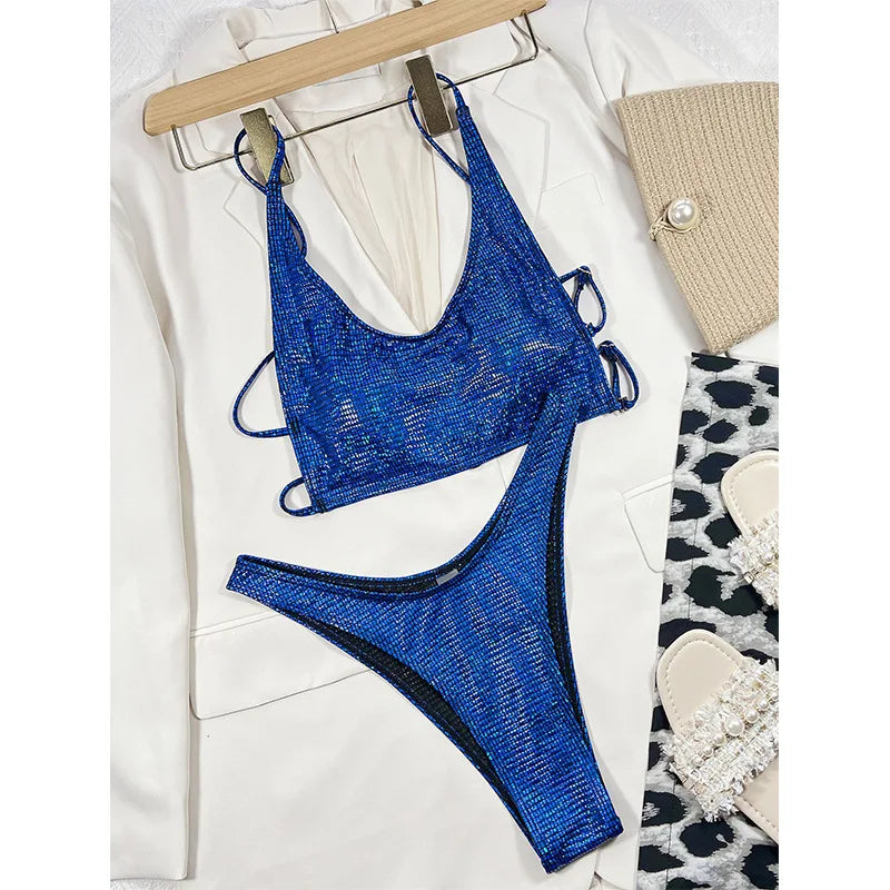 Reversible sequin swimsuit online