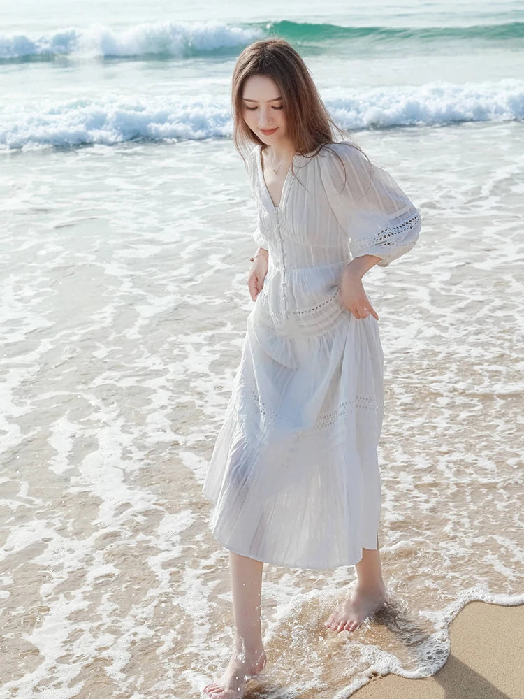 princess polly baby blue dress Denim Dresses | Shop Second-Hand Women's Clothing main image 1