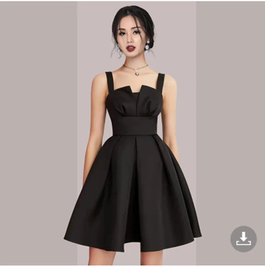 little black dress for dinner NWT ANTHROPOLOGIE BLACK PLUNGE SATIN MINI DRESS SIZE 6 – WEARHOUSE  CONSIGNMENT