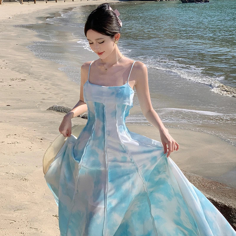 adult belle costume blue dress Sassy Shortcake To Dye For Lace Dress main image 1