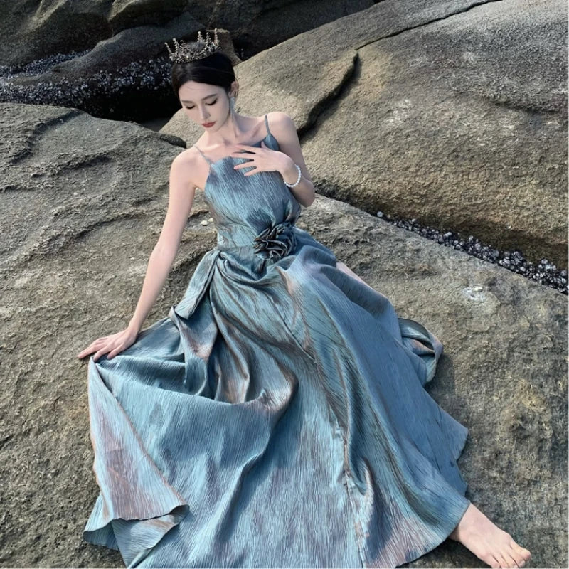 sachin and babi light blue dress Fit and Flare Prom Dresses 2026 - Fitted Bodice Styles