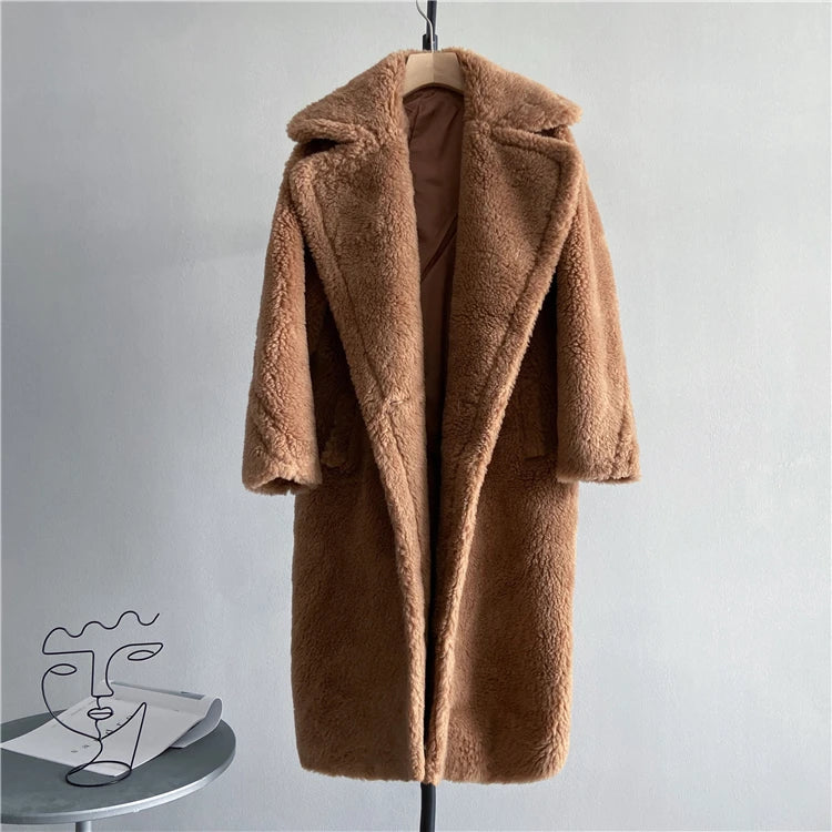 Women Winter Warm Wool Coat 3970