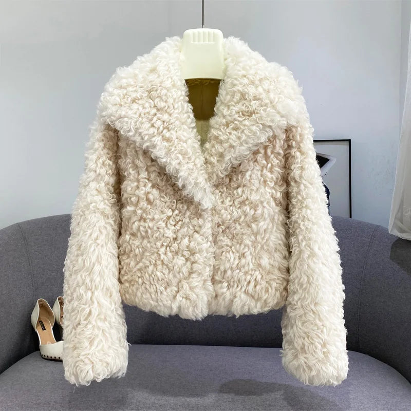 Women Winter Warm Wool Coat 3970