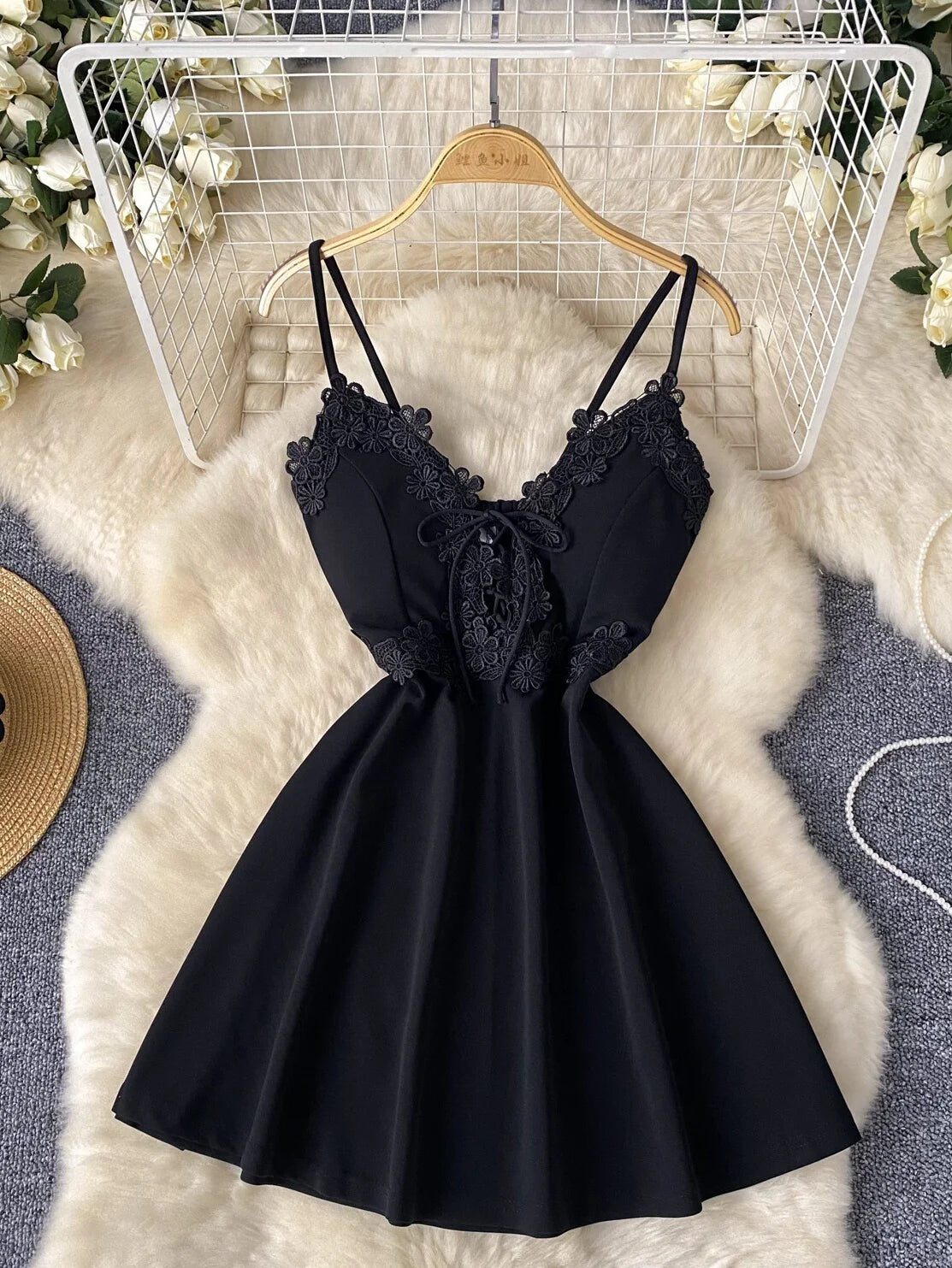 blue dress for baby girl Evelyn Stretch-mesh Corset Homecoming Dress main image 0