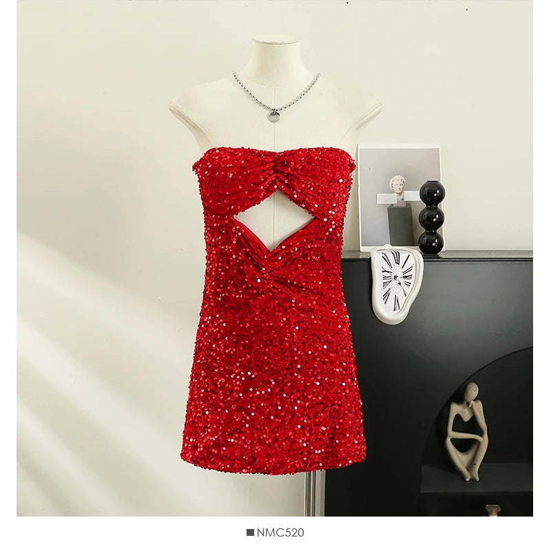 new birthday dress Wine Red Tulle and Sequins Halter Long Party Dress, Wine Red New Style –  Cutedressy