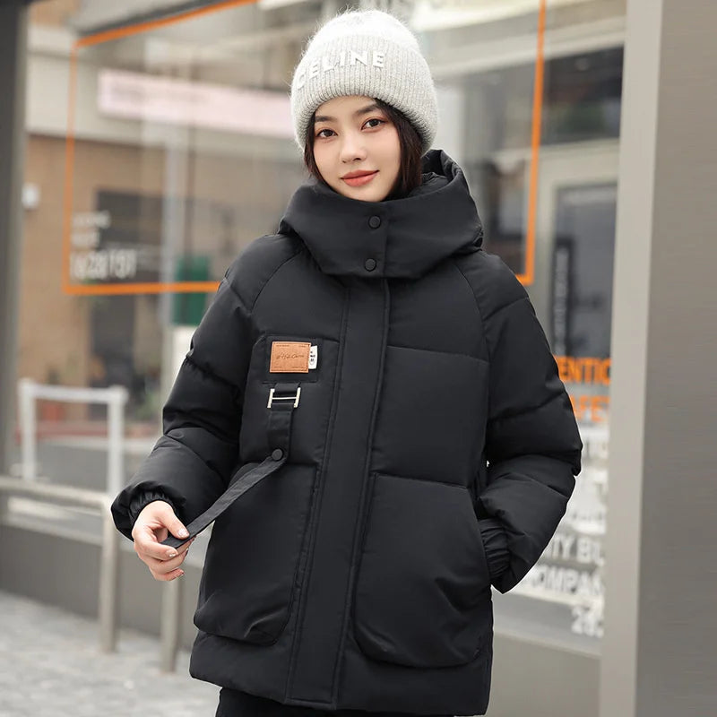 Short padded coats womens sale
