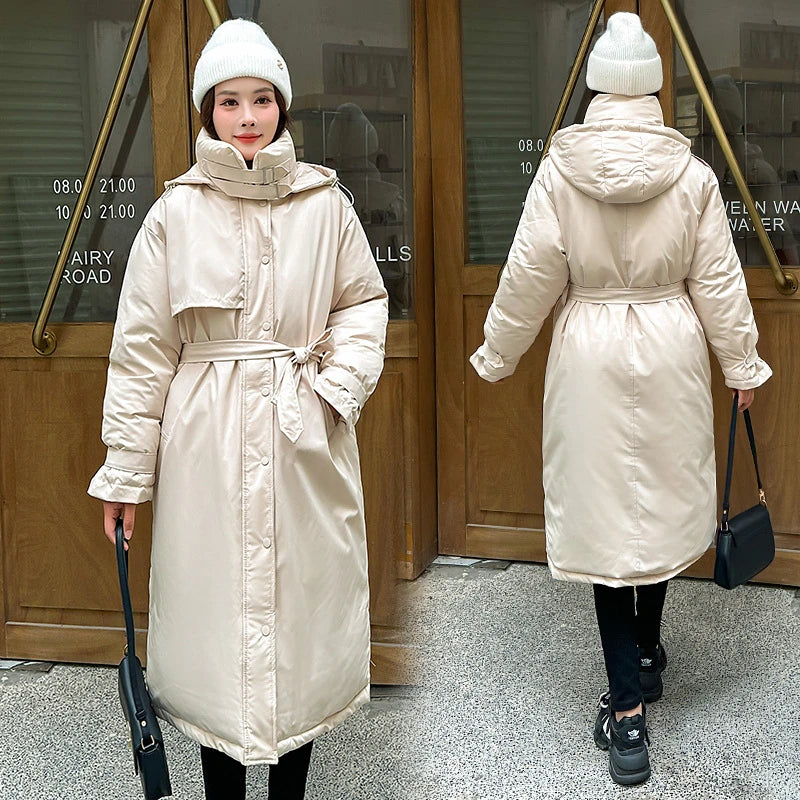Full length warm waterproof coat outlet