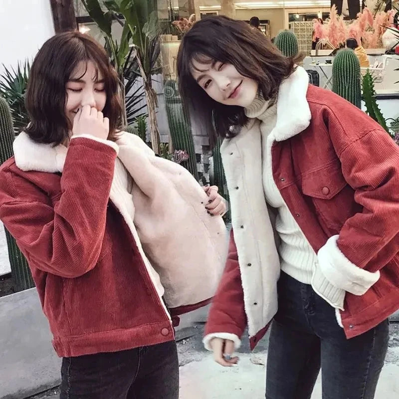 Plush Corduroy Jacket