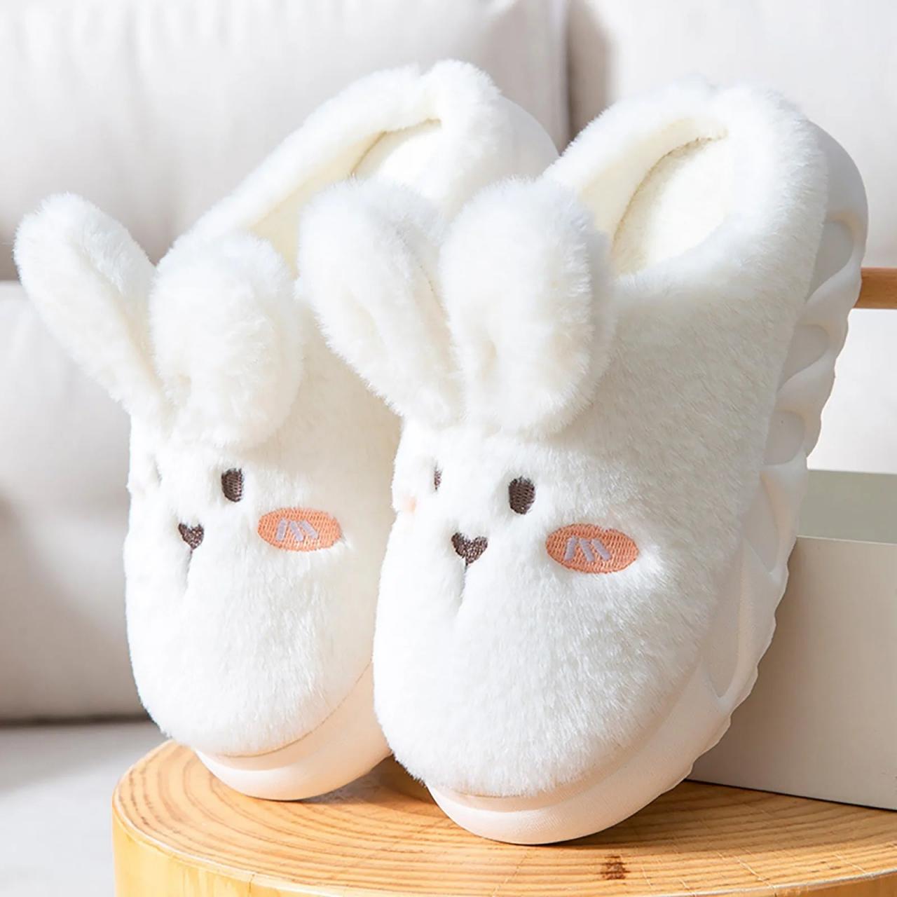 Bunny house slippers sales