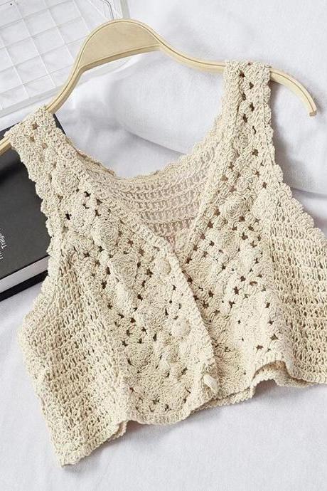 Knitted outside wear, crocheted top,tank top,CHEAP SALES! Under $20