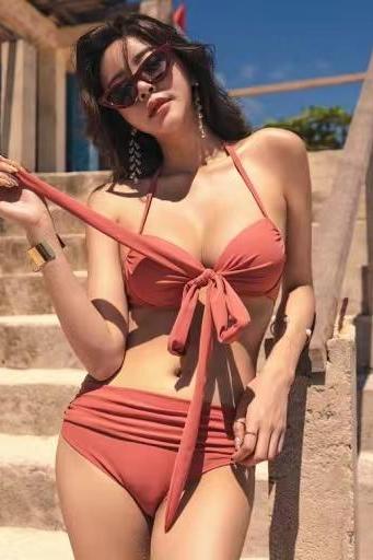 Bikini, fashion, sexy, slim, small breasts, beach bikini