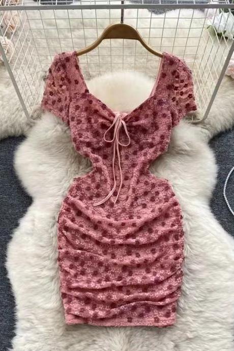 Heavy Embroidery, , Fashionable Dress Bodycon Dress