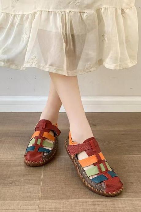 National Style, Women&amp;amp;#039;s Shoes, Leisure Home Shoes, Female Official Sandals Shoes, Fashionable Shoes