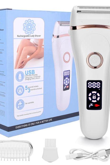 Electric Razor Painless Lady Shaver For Women USB Charging Bikini Trimmer For Whole Body
