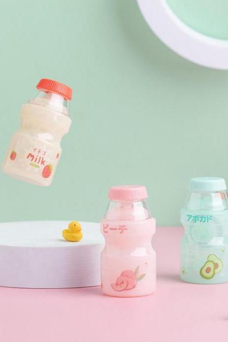 5mm*6m Novelty Kawaii Fruit Milk Bottle Shape White Out Correction Tape