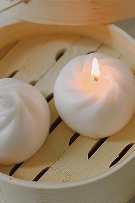 Xiao Long Bao Candles Handmade Lovely DIY Candles Aromatherapy Scented