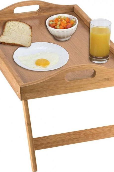Bed Tray Table With Folding Legs And Breakfast Tray Bamboo Bed Table And Bed Tray With Legs