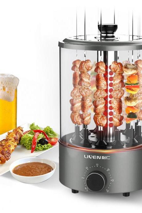 Home Timing Electric Barbecue Mutton Kebab Self-service Barbecue Machine Electric Bbq Grill Indoor Grill Smokeless Gril