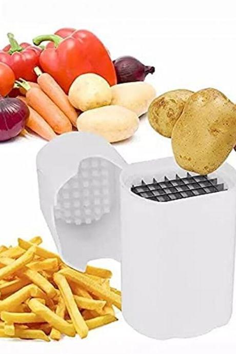 1pcs French Fry Cutter Natural Cut Rapid Slicer Vegetable Potato Tool Food Veggie Dicer Veg Chopper