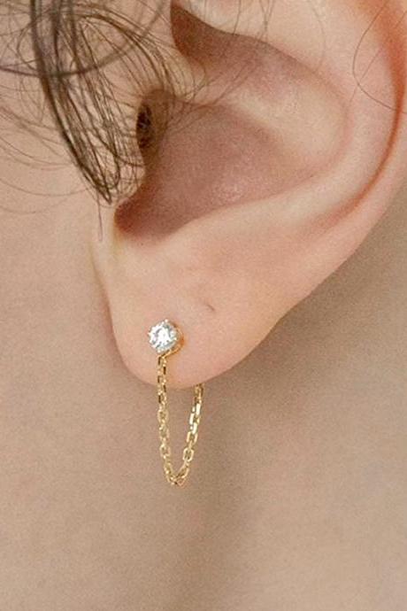 Stainless Steel Earrings For Women Korean Aesthetic Earring Drop Dangle Boho Fashion Jewelry