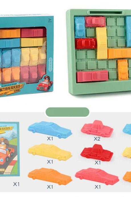 Car Maze Game Logic Clearance Tabletop Diy Car Clearance Game Children Educational Puzzle Board Toys