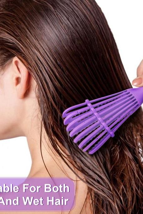 Eight Claw Massage Comb Anti Static Wet Dry Women Detangle Scalp Massage Wavy Styling Tool 1pcs Detangler Brush For Curly Hair