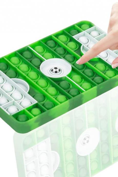 Big Pop Bubble Sensory Fidget Toy For Boys Kids Soccer Field Pop Stress Relief Fidget Popper Toy For Kids Autism Adhd Anxiety