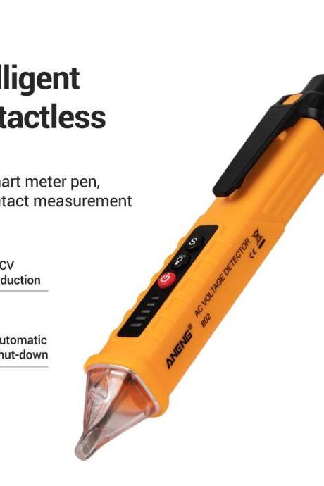 Voltage Tester Battery Indicator Voltmeter Pen Ac 12-1000v With Led Alarm Sensor Portable Professional Leds Electrical Tools