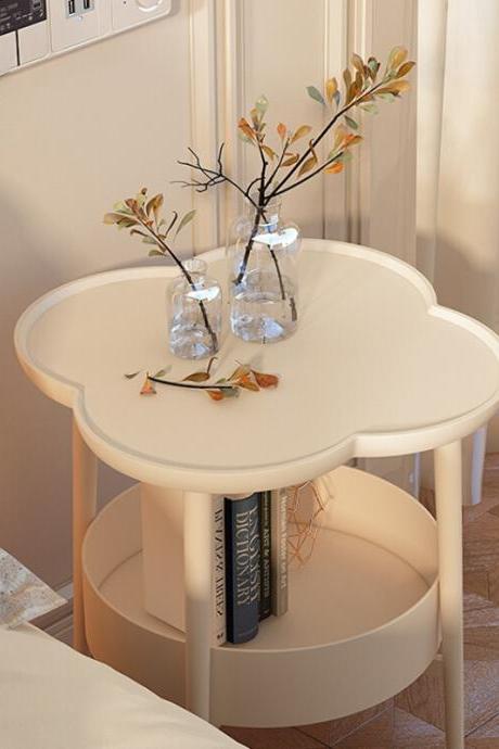 Creative Coffee Table Modern Simple Small Tea Table Cream Style Bed Side Table Living Room Mobile Small Coffee Table