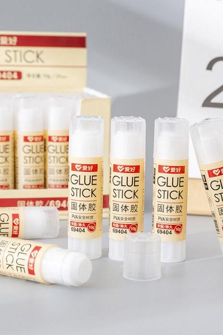 5pcs Korean-style Stationery Office 9g Solid Glue Student Handmade Solid Glue White High Adhesive Glue