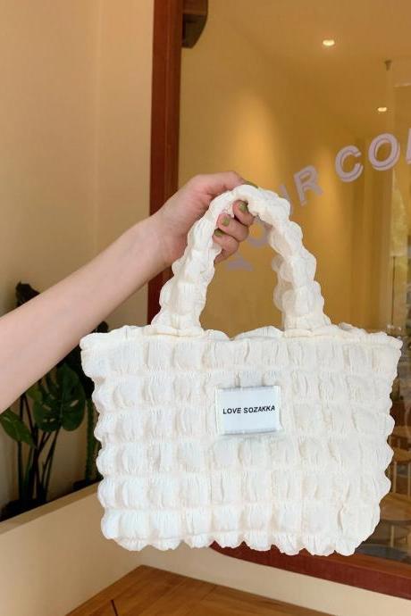 Fashion Canvas Women Tote Bags Trend Korean Small Cotton Cloth Ladies Shopper Bag Travel Designer Female Handbags Lunch Bag