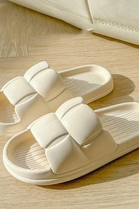 Unisex Comfortable Cushioned Indoor Outdoor Slide Sandals