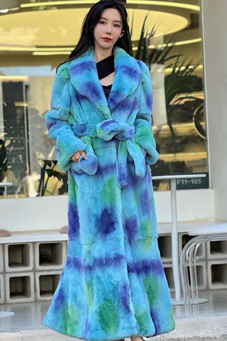 Prom dress with fur coat on sale