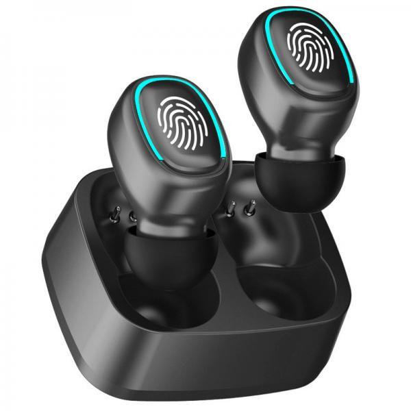 Wireless Bluetooth Headset Touch Light Mini High Quality Earplugs Anti-Sweat HD Sound Quality 