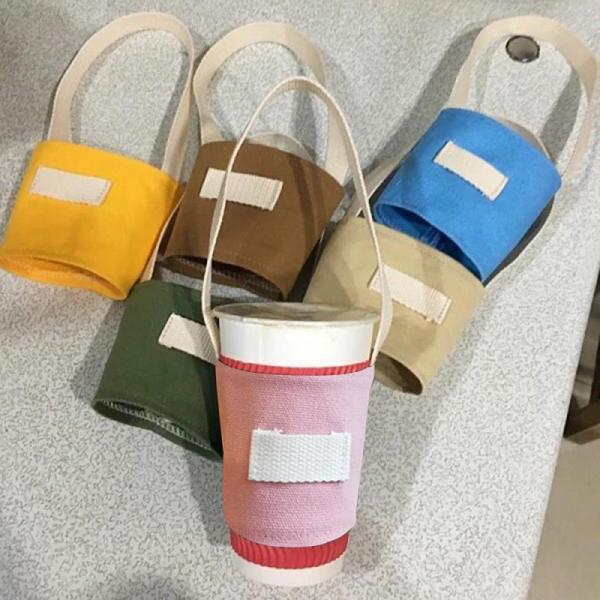 Beverage Cup Tote Bag Mug Sleeve Wrap Insulated Sleeve Carrier Holder for Milk Tea