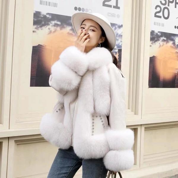 Oversized Thick Fluffy Faux Fur Coat