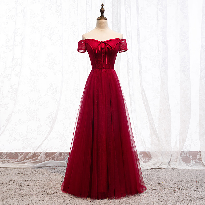 red dresses for graduation ceremony Custom Made A Line 2 Pieces High Neck Red Prom Dress, Red 2 Pieces Gra –  jbydress main image 1