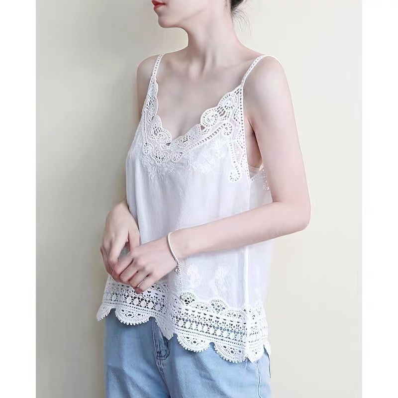 Woolen Lace Spaghetti Top 15