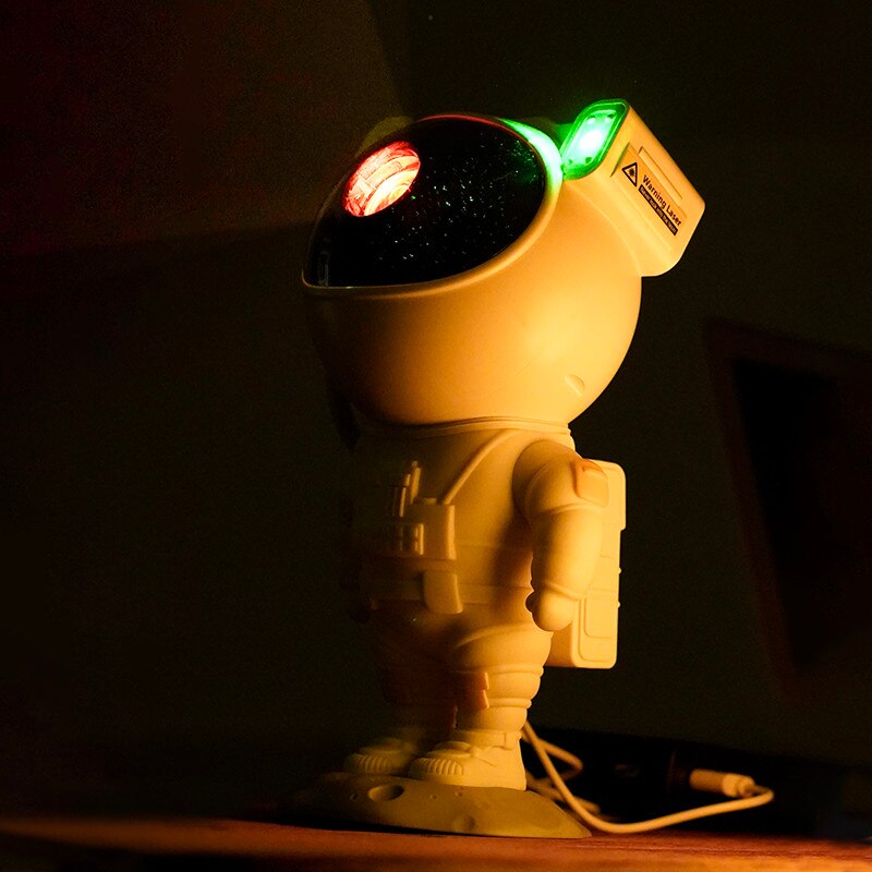 Astronaut Starry Sky Projector Lamp Bedroom Bedside Romantic Atmosphere ...